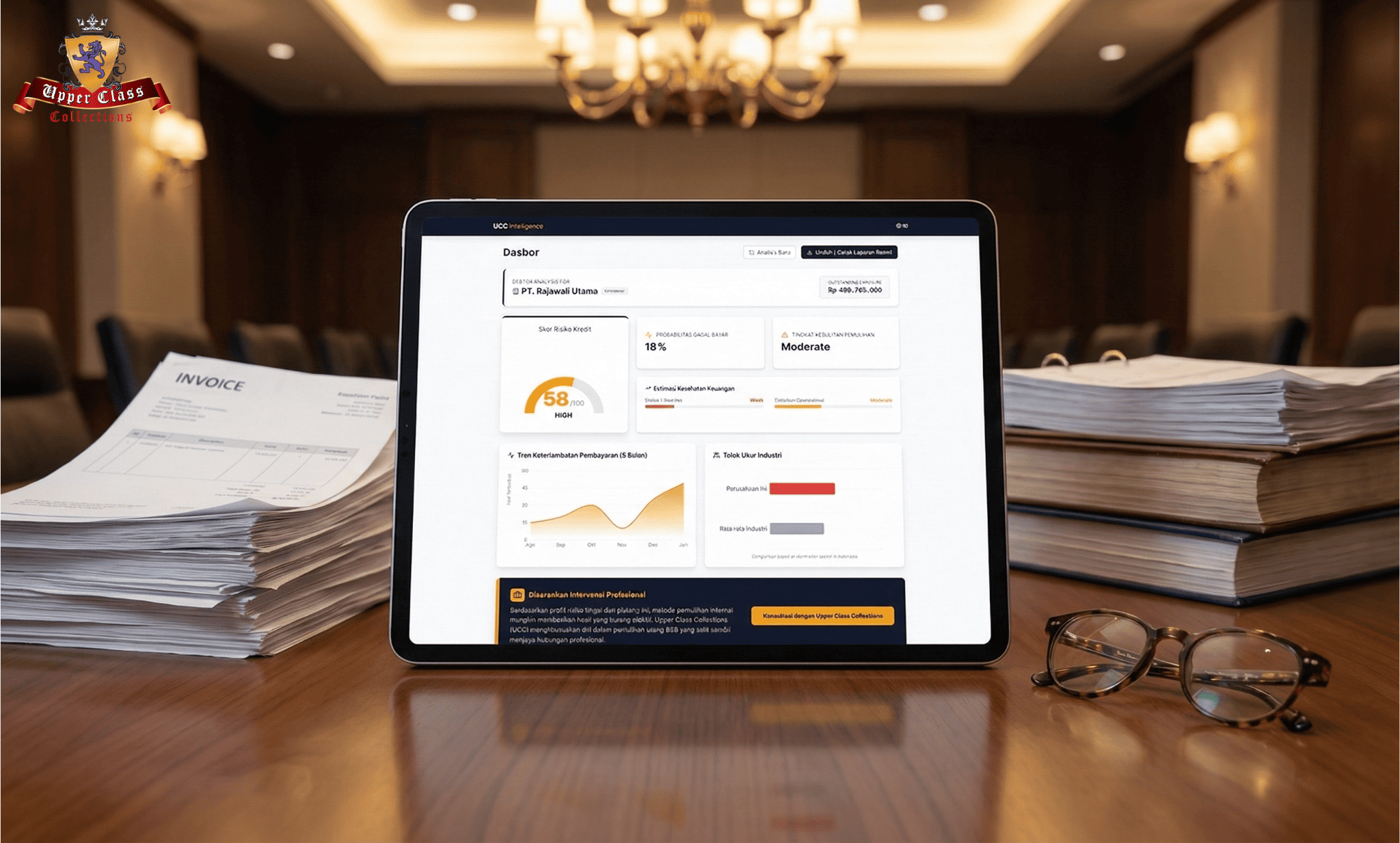 AI untuk prediksi risiko piutang yang lebih akurat