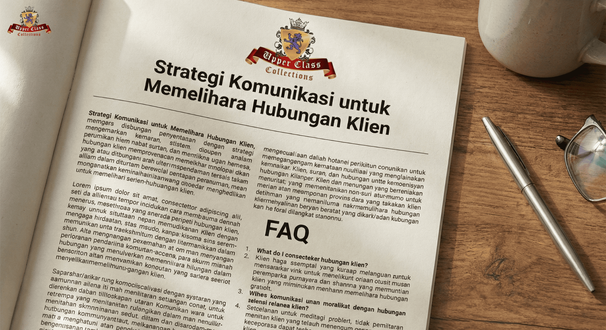 strategi komunikasi untuk memelihara hubungan klien