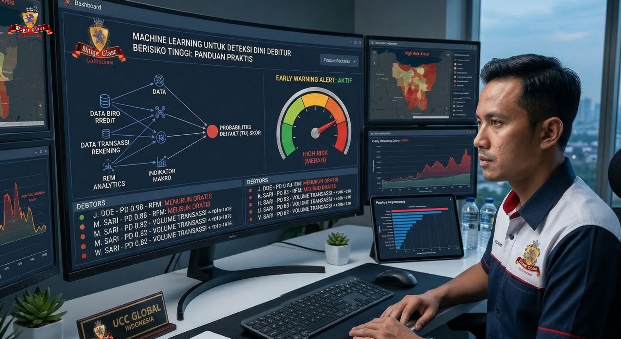 machine learning untuk deteksi dini debitur berisiko tinggi
