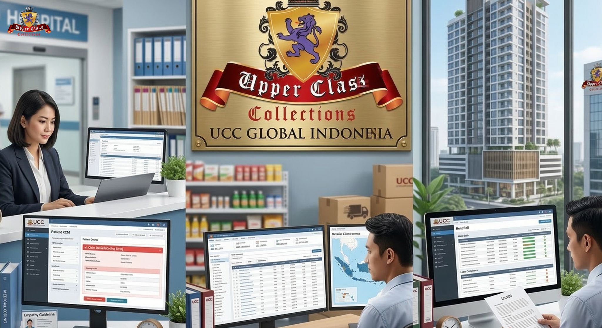 penagihan di sektor kesehatan ritel dan properti tantangan dan strategi khusus