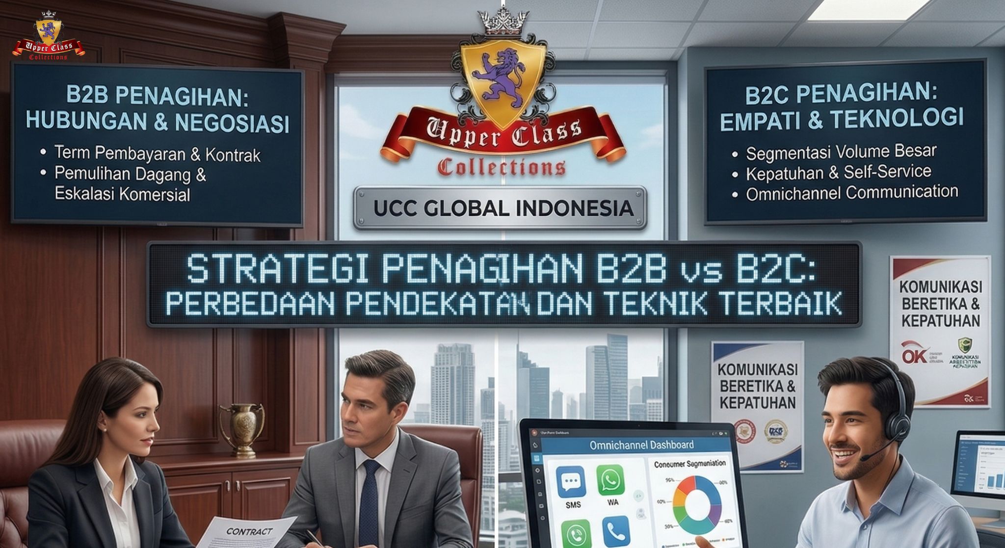 strategi penagihan B2B vs B2C perbedaan pendekatan dan teknik terbaik