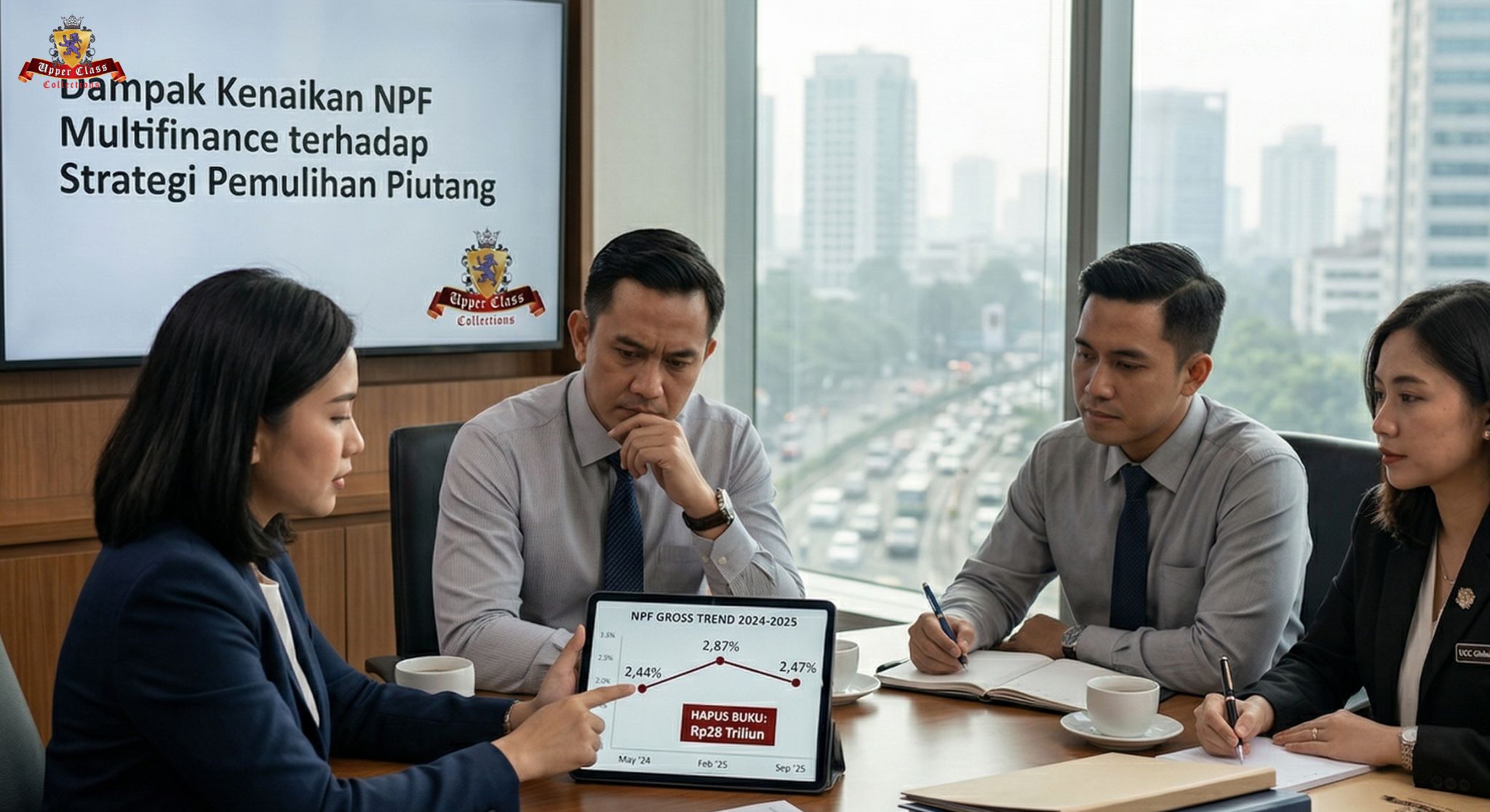 dampak kenaikan NPF multifinance terhadap strategi pemulihan piutang