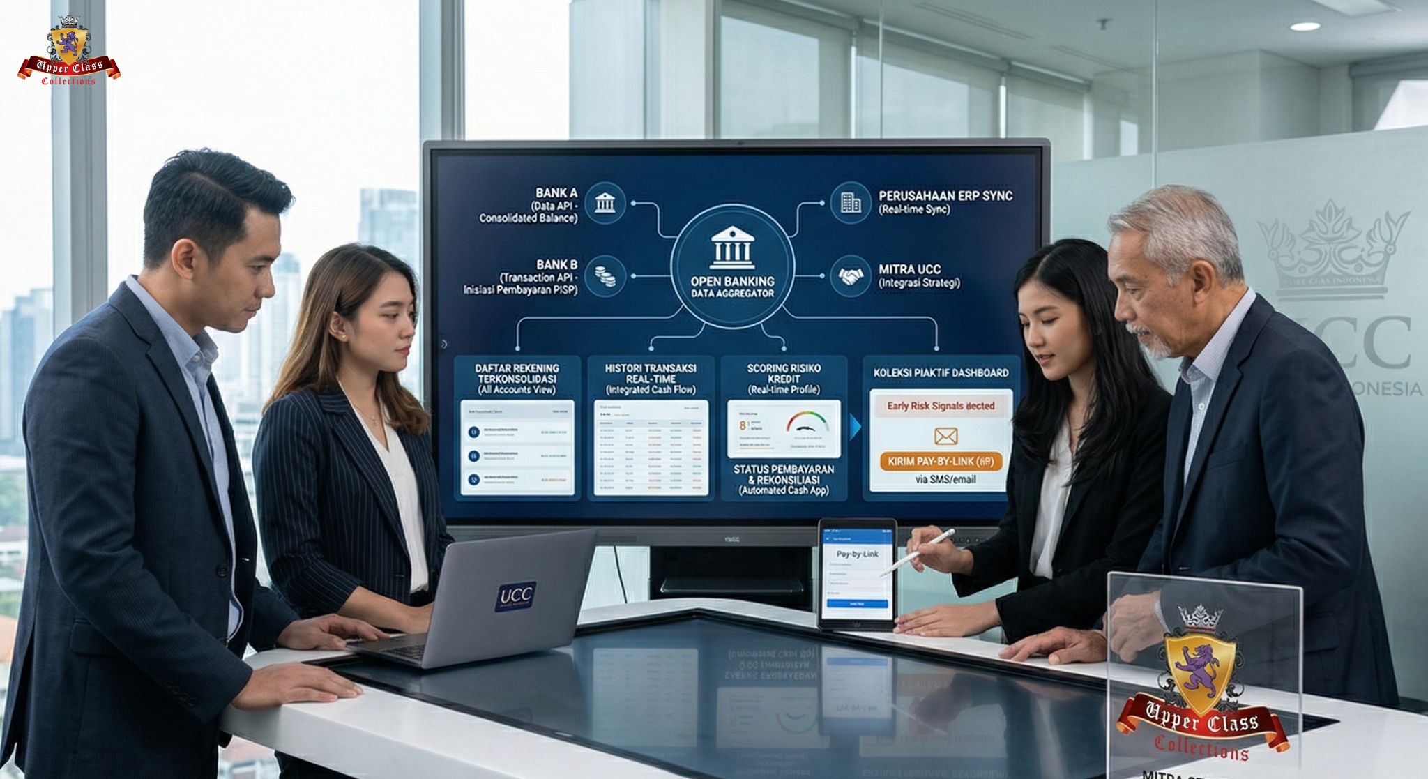 open banking dan dampaknya terhadap manajemen piutang modern